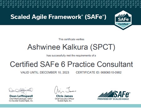Implementing SAFe® 6 0 with SPC Certification Training Agilemania